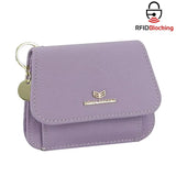 Royal Bagger Womens Wallet Small Rfid Ladies Compact Bifold Leather Vintage Coin Purse Kiss Lock Trifold Purse Magnetic Opening