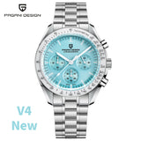 PAGANI DESIGN AK Project Mars Men's Watches Top Luxury Quartz Watch For Men AR Sapphire Speed Sport Chronograph Automatic Date