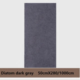 50cmX10/2.8m Linen 3D Foam Self-adhesive PVC Solid Color Thickened Waterproof Background Wall Renovation Wallpaper Wall Stickers