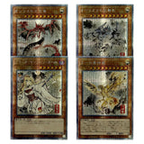 Yu-Gi-Oh! Collection DIY Proxy Cards ink and wash Egyptian God Slifer the Sky Dragon Obelisk the Tormentor Winged Dragon of Ra