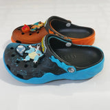 2026 In Stock New Pokemon Charmander Two Tone Cool Slippers Kawaii Anime Home Beach Shoes Pool Anti Slip Summer Slippers
