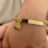 Custom Crown Butterfly Name Necklace Bracelet for Women Jewelry Stainles Steel Gold Color Nameplate Kids Set Best Gifts