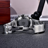2025 New RollsTimi Mens Watches Top Brand Luxury Quartz Watch For Men VK63 Chronograph Wristwatches AR Sapphire Waterproof Clock