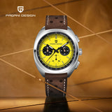 2026 New PAGANI DESIGN Panda Mens Watches Top Luxury Chronograph Quartz Watch For Men AR Sapphire Waterproof Luminous Clock Gift