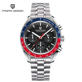 PAGANI DESIGN AK Project Mars Men's Watches Top Luxury Quartz Watch For Men AR Sapphire Speed Sport Chronograph Automatic Date