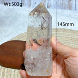 Natural Crystal Clear Quartz Rainbow Big Tower Healing High Quality Reiki Mineral Energy Ore Home Decorations Room Decor Gift
