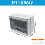 OMCH HT-3/5/8/12/18/24 Waterproof Distribution Box Junction Box Outdoor Rainproof Open Type Strong Electricity Distribution Box