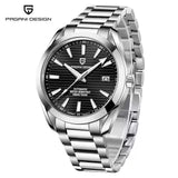 PAGANI DESIGN 2026 40MM Luxury Men Mechanical Watch Top Brand Stainless Steel Clock Sapphire Glass Automatic Watches for Men