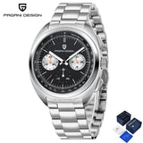 2026 New PAGANI DESIGN Panda Mens Watches Top Luxury Chronograph Quartz Watch For Men AR Sapphire Waterproof Luminous Clock Gift