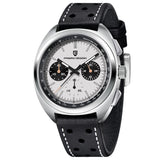 PAGANI DESIGN Men's Watches Retro Panda Dial Quartz Watch Men Japan VK63 Chronograph Sapphire glass Wrist Watch Men 2024 New