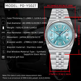 PAGANI DESIGN 3D Rhombus Dial Luxury Automatic Watch For Men Business Mechanical Wrist Watch AR Sapphire crystal Clock 2025 New