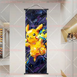 Pokémon Anime Elf Dragonite Gengar Pikachu Charizard Kyogre Rayquaza HD Poster Scroll Painting Art Hanging Painting Holiday Gift