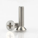 M1.6 M2 M2.5 M3 M4 M5 Cross Phillips Flat Countersunk Head Screws 304 Stainless Steel Bolt and Nut Washer Assortment Set Kit Box