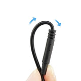4pin 4 core 1m 2m 6m Male to Female cable Car DVR Camera Extension connector HD Monitor Vehicle Rear View Camera copper Wire t1