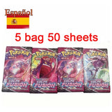 %42pcs Pokemon Cards TAKARA TOMY Battle Toys Lost Origin Pokemons Box with Pikachu Anime Bank Pokemon Game Cards  for Childre