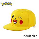 Pokemon Pikachu Baseball Cap Anime Cartoon Figure Cosplay Hat Adjustable Women Men Kids Sports Hip Hop Caps Toys Birthday Gift