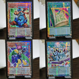 4models Yu-Gi-Oh! DIY Manga Ryu-Ran Perfect World RV01 Pser Card Toon Harpie Lady GMR-OF Limited Edition Game Collection Card