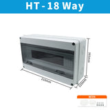 OMCH HT-3/5/8/12/18/24 Waterproof Distribution Box Junction Box Outdoor Rainproof Open Type Strong Electricity Distribution Box