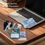 100 PCS 61X88/64x89mm Two Sizes Inner Card Sleeves Perfect Fit YGO/MGT Game Cards Inner Card Sleeves Is Smooth And Tough