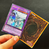 55PCS Yu-Gi-Oh! Whole set Rare Gold Cards QCSCR Game TCG Proxy cards DIY Mirror Force Raigeki Triple Tactics Thrust Soul Servant