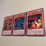 3pcs/set Yu-Gi-Oh! DIY 25th Anniversary Dark Style Egyptian God Series Self-made Card Obelisk The Tormentor Game Collection Card