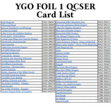 55PCS Yu-Gi-Oh! Whole set Rare Gold Cards QCSCR Game TCG Proxy cards DIY Mirror Force Raigeki Triple Tactics Thrust Soul Servant
