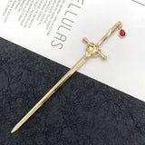 Hairpin Ruby Pendant Vintage Hair Sticks Chinese Ancient Style Hairpin Hairpin Headwear Hanfu Hairpin Chopstick Headdress