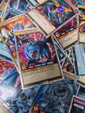 DIY 72Pcs New YU GI OH RUSH DUEL Cards Classical Duel Monster Collection Red&Blue eyes yugioh shiny Holographic Cards in English