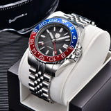 2026 New RollsTimi GMT Mens Luxury Watches NH34 Automatic Watch Men Mechanical Man Ceramic Bezel Luminous AR Sapphire Waterproof