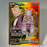 DRI PKM Cards PTCG4-A EX Rainbow Cynthia's Garchomp GX Team Rocket's Mewtwo Rare Collection Battle Toys Gifts for Hobbies