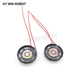 2pcs/lot New Ultra-thin Toy-car horn 16 ohms 0.25 watt 0.25W 16R speaker Diameter 27MM 2.7CM With Wire