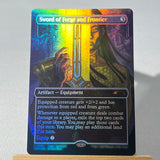 TDM DEF PSPL FDN J25 FOIL6-02 Tcg proxy magic cards Ugin, Eye of the Storms Elspeth, Storm Slayer Radiant Lotus gather