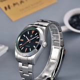 PAGANI DESIGN Men's Watches Luxury Automatic Watch for Men Green Glass Mechanical Watches AR Sapphire crystal Wristwatch Men
