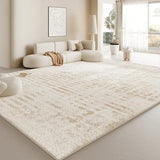 Large Size Living Room Decoration Soft Carpet Cream Style Rugs for Bedroom Thick Washable Bedside Floor Mat Home Fluffy Soft Rug
