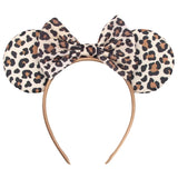 Colorful Sequins 5"Bows Mouse Ear Headbands for Adults Girls Festival Party Hair Accessories Women Girls Rainbow Hairbands