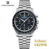 PAGANI DESIGN AK Project Mars Men's Watches Top Luxury Quartz Watch For Men AR Sapphire Speed Sport Chronograph Automatic Date