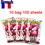 42pcs MEGA EVOLUTION Pokemon Cards Battle Toys Lost Origin Pokemons Box with Pikachu Anime Bank Pokemon Game Cards  for Childre