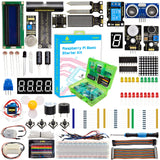 Keyestudio Raspberry Pi 4B Basic/Super Starter Kit DIY Electronic Kit For Raspberry Pi Kit  28/32 Projects  (NO RPI 4B Board)