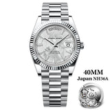 2026 New PAGANI DESIGN Rose Gold DD40 Luxury Automatic Watch Men Mechanical Wrist Watches Men Japan NH36A AR Sapphire crystal