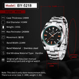 BENYAR 2026 New Men's Watches Top Luxury Automatic Watch For Man Mechanical Wristwatch Men Clock Gift Luminous Sport Waterproof