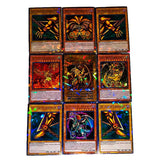 72PCS Yugioh Card with Tin Box Yu Gi Oh Card Holographic English Version Golden Letter Duel Links Game Card Blue Eyes Exodia Toy
