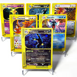 PKM Skyridge(E3) Series Foil Proxy Game Cards Umbreon Charizard Gyarados Alakazam Houndoom Ho-oh Gengar Golem  Arcanine  Flareon