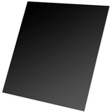 12 x 12 x 1/8 In Plexiglass Sheets, Durable Square Black Acrylic Board with Protective Films for DIY Projects, Signs, Home Decor