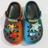 2026 In Stock New Pokemon Charmander Two Tone Cool Slippers Kawaii Anime Home Beach Shoes Pool Anti Slip Summer Slippers