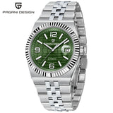 PAGANI DESIGN 3D Rhombus Dial Luxury Automatic Watch For Men Business Mechanical Wrist Watch AR Sapphire crystal Clock 2025 New