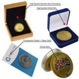 Custom Metal Coin Diy 3D Zinc Alloy Gold Plated Metal Challenge Coins Personalized Enamel Collection Antique Imitation Souvenir