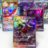 DRI PKM Cards PTCG4-A EX Rainbow Cynthia's Garchomp GX Team Rocket's Mewtwo Rare Collection Battle Toys Gifts for Hobbies