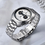 PAGANI DESIGN 2025 New Panda Dial Men Watches Luxury Quartz Watch For Men Japan VK63 Sport Chronograph Sapphire glass Wristwatch