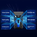Vacuum Portable Laptop Cooler USB Air Cooler External Extracting Cooling Fan Notebook for 15 15.6 17 Inch Laptop