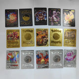 55PCS Pokemon Cards Vmax GX Gold Foil Flash Box Party Interactive Game English Spanish Colorful Game Battle Collection Card Gift